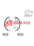 ARKA FREN BALATASI PABUC HYUNDAI ACCENT ERA 06-11 KIA RIO 06-11 KAMPANA TIP (ABS SIZ)