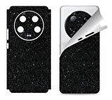 Xiaomi Mi 13 Ultra için uyumlu 360 full arka ve yan kaplama koruma sticker SİMLİ SİYAH
