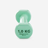 Yeşil 1 Kg Dambıl - 2 Adet - Fitness