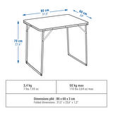 Katlanır Kamp Masası - 2/4 Kişilik