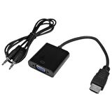 HDTV TO VGA / AV ADAPTER ADAPTÖR KABLOLU SES GÖRÜNTÜ AKTARICI
