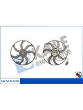FAN MOTORU (BUYUK OLAN 400W 410mm) CADDY 040815 GOLF V VI 060914 TOURAN 0710 AMAROK 10 JETTA 0