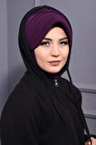 Spor Şapka Scarf Mürdüm - Mürdüm