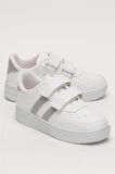 Çocuk Sneaker Spor Ayakkabı BEYAZ - FÜME