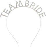 Gümüş Kaplama Kristal Taşlı Team Bride Taç