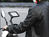 Yamaha R25-mt25 için Darbe emici ip68 su geçirmez motosiklet telefon tutucu titreşim önleme