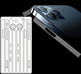 iphone 16 pro yan arka kaplama nano hydrojel film çizilmez darbe emici kaplama