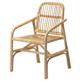 Rattan sandalye, rattan, mindersiz