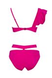 V Yaka Volanlı Bikini Takımı SLR 329