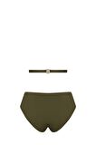 Üçgen Boncuklu Bikini Takım 