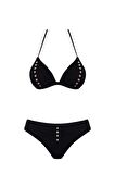 Üçgen Boncuklu Bikini Takım 