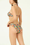 Straplez Aksesuarlı  Bikini Takım 