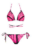 Brezilya Üçgen İpli Bikini Takım 2 