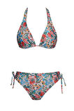 Kalın Askılı Üçgen Bikini Takım 