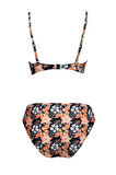 Kaplı Telli Balenli Bikini Takım 