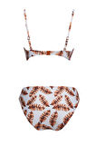 Kaplı Telli Balenli Bikini Takım 