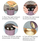 Mini Portatif Öğütücü 