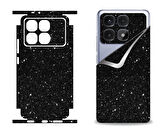 Xiaomi Redmi K70 Ultra için uyumlu 360 full arka kaplama koruma sticker - SİMLİ SİYAH