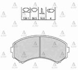 FREN BALATA E-2200 1998-2004 / PAJERO 3.2 2003-2006 / D-MAX 2008-2012 3.0 TİP 3 ÖN 4605A041