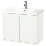 Lavabo dolabı kombinasyonu, beyaz, 82x49x69 cm, DALSKAR batarya