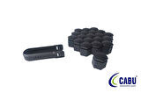 BİJON KAPAĞI SİYAH 171023MM CORSA C-D-E. ASTRA G-H. ZAFIRA.MERIVA.ADAM 20 ADET 220644 90343694 1008209