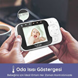 Hubble Nursery View Glow 2.8 Dijital Bebek Kamerası HBL10