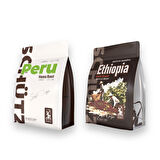 Peru Ethiophia - 250g x2 Çekirdek Kahve
