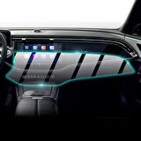 Mercedes E serisi E180-E200-E300 Multimedya ekranı için HD ekran koruyucu nano tempered film