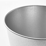 Çelik saksı, galvanizli, 15 cm