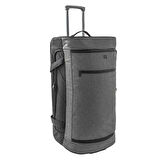 Valiz - 70 L - Siyah/Gri - Essential
