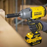 Stanley Fatmax Kömürsüz Akülü Somun Sıkma 1/2 950 Nm (2X6A) SFMCF940B-XJ