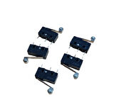 KW-1-2 Tekerlekli Sınır Anahtarı Makaralı Micro Switch 3 Pin - 5 Adet