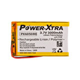Power-Xtra PX605080 3.7V 3000 mAh Lithium Polymer Batarya Li-Po Pil