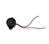 10 Adet KPI-G2210L DC 3-30V Devreli 22mm Kulaklı Piezo Buzzer Siyah 15mA 88dB