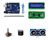 Kutulu Robotik Kodlama Arduino Uno Ekonomik Başlangıç Seti 26 Çeşit 148 Parça