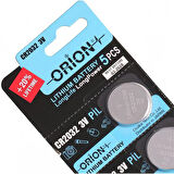 Orion CR2032 3V Lityum Pil 5'li Paket - 20 Adet