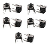 2 Pin 90° 90C 6x6x6.8mm Tact Switch Buton - 10 Adet