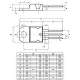 TIP41C Transistör BJT TO220 NPN 6A 100V - 10 Adet