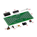 5V Led Elektronik Kum Saati Hobi Devresi DIY Lehimleme Kiti - Demonte(Montesiz)