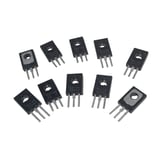 10 Adet BD139 Transistör Kısa Bacak 7mm 1.5A 80V NPN BJT TO126 Kılıf