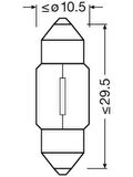 AMPUL 12V 10W SOFIT KISA