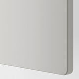 Çocuk kitaplığı, beyaz-gri, 60x57x181 cm