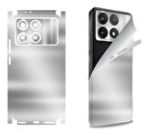 Xiaomi Poco F6 Pro için uyumlu 360 full arka kaplama koruma sticker - AYNALI GÜMÜŞ
