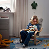 Gece lambalı yumuşak oyuncak, turkuaz, LED'li