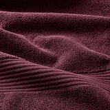 El havlusu, koyu kırmızı, 30x30 cm