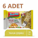 Indomıe Noodle 70Gr Tavuk Poset*6 Adet