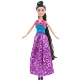 Prenses Bebek 30 cm - 66774 -3 - Mor