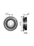 KRANK KASNAGI BRAVO GRANDE PUNTO IDEA PANDA PUN TO STILO 1.4 16V