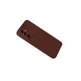 Samsung Galaxy A37 Uyumlu Deri Dokulu Yumuşak Silikon Telefon Kılıfı Kapak