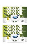 Deep Fresh Zeytinyağlı Alkolsüz 6 x 120 Yaprak 6 Paket Islak Mendil